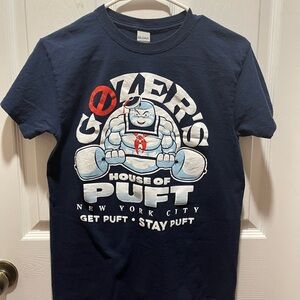 Gildan Navy Blue Gozer's Graphic T-Shirt